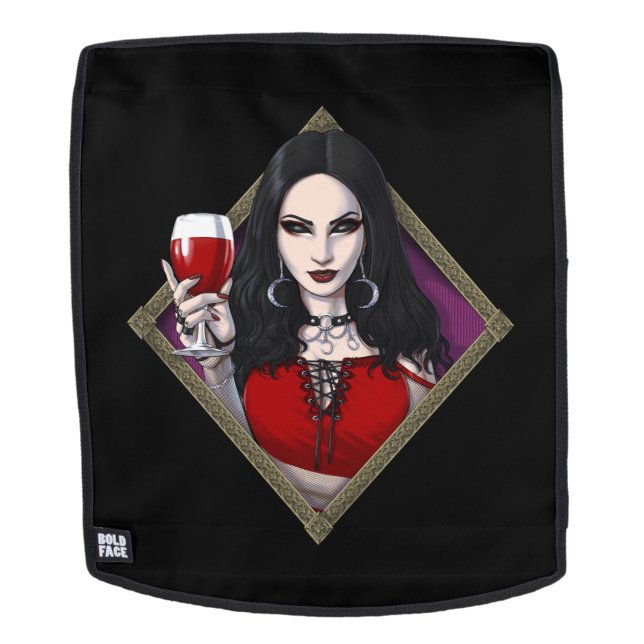 Gothic Alien Witch Rucksack (Abnehmbare Front)