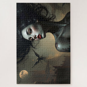 Gothic Angel Woman - Dark Fantasy Art
