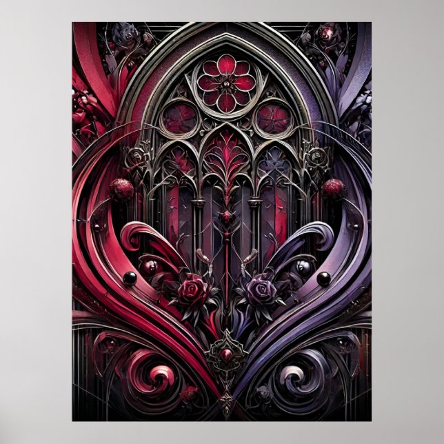 Gothic Arches Poster (Vorne)
