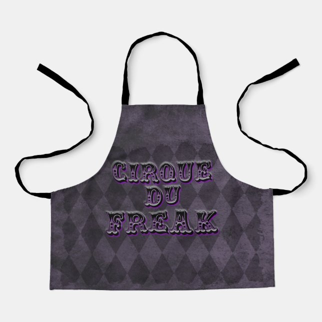 Gothic Argyle Cirque Du Freak Schürze (Vorderseite)