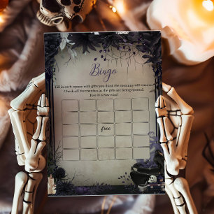 Gothic Baby Brewing Baby Shower Bingo Game
