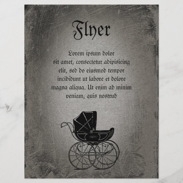 Gothic Baby Carriage Flyer (Vorne)
