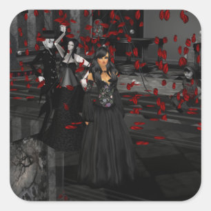 Gothic Ball Room Stickers