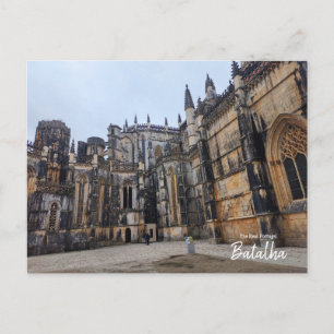 Gothic Batalha Kloster Portugal Postkarte