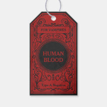 Gothic Black and Red Antique Vampire Blutmarke
