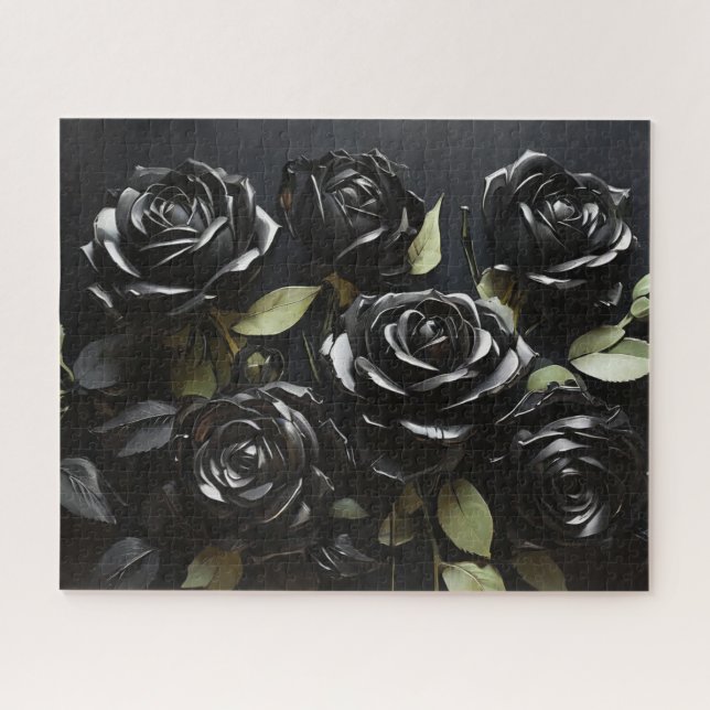 Gothic Black Rose (Horizontal)
