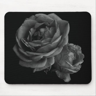 Gothic Black Rose Mousepad
