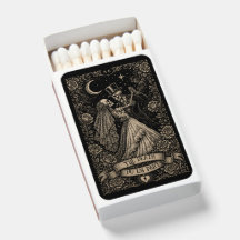 Gothic Black Spooky Tarot Hochzeit