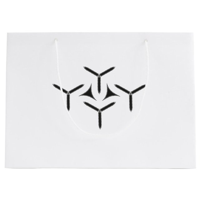 Gothic Blade große Geschenktasche Geschenktüte (Vorderseite)