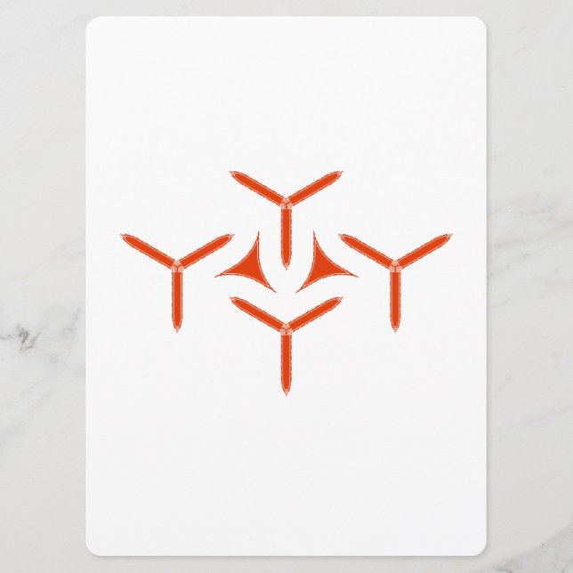 Gothic Blade Menu Menükarte (Vorderseite)