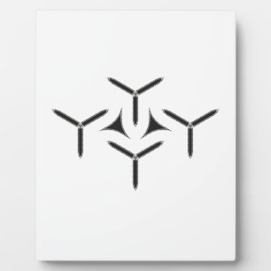 Gothic Blade Plaque Fotoplatte