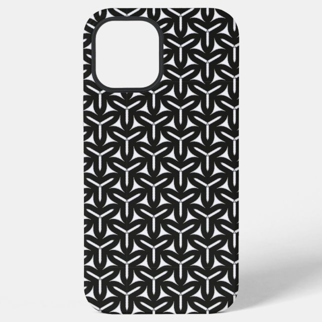 Gothic Blades Muster Case-Mate iPhone Hülle (Rückseite)