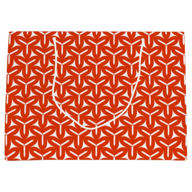 Gothic Blades Pattern Große Geschenktüte (Vorderseite)