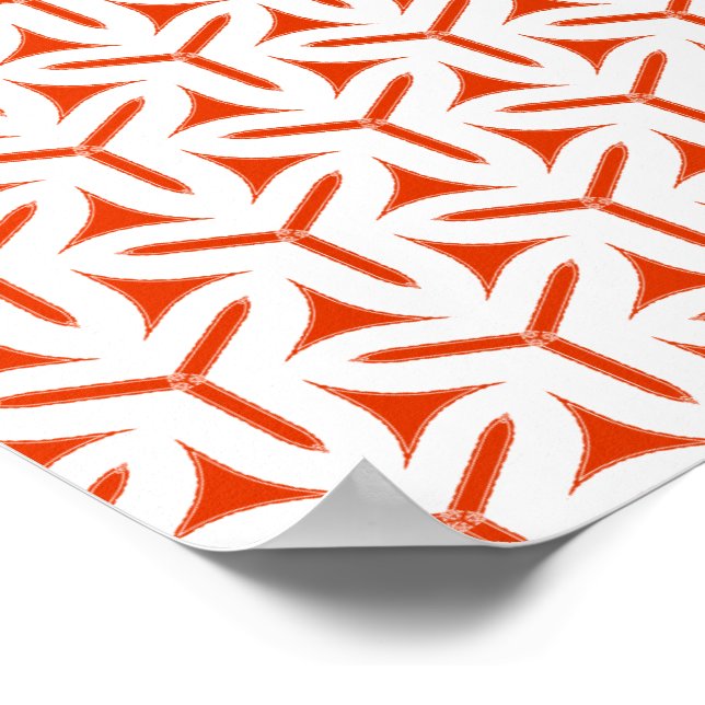 Gothic Blades Pattern Poster (Ecke)