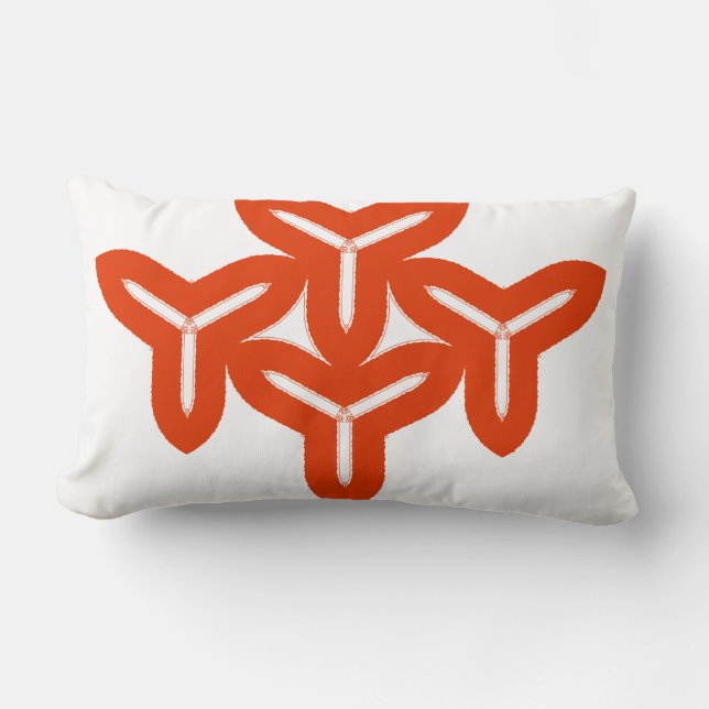 Gothic Blades Throw Kissen (Vorderseite)