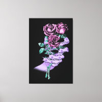 Gothic Bouquet Canvas Print
