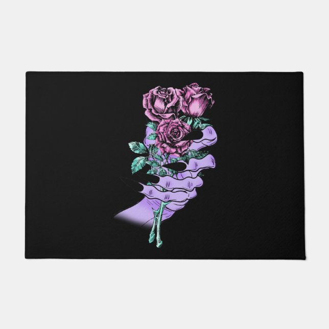 Gothic Bouquet Doormat Fußmatte (Vorderseite)