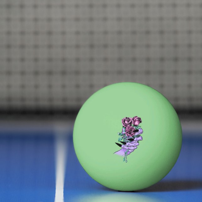 Gothic Bouquet Ping Pong Balls Tischtennisball (Netto)