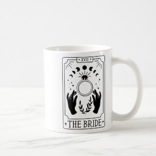 Gothic Bride Bridesmaid Tarot Brautparty Bachelo Kaffeetasse