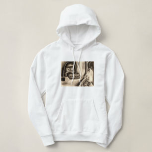 Gothic Bride in Mirror Spookyl Zeichnend Sweatshir Hoodie