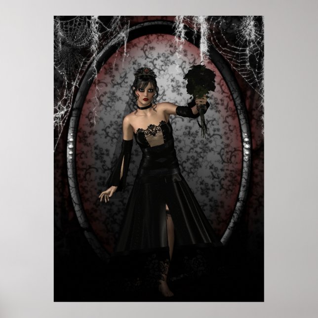 Gothic-Bride-Plakat Poster (Vorne)