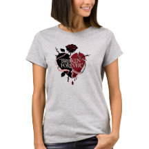 Gothic Broken Forever Heart Pet Halsband