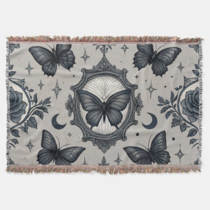 Gothic Butterfly Blumenmuster (2) Decke