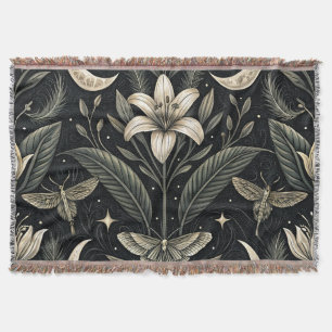 Gothic Butterfly Blumenmuster (5) Decke