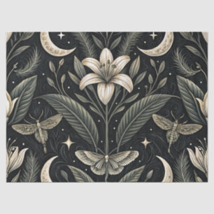 Gothic Butterfly Blumenmuster (5) Seidenpapier