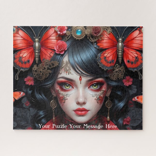 Gothic Butterfly Empress Mauve Splendor (Horizontal)