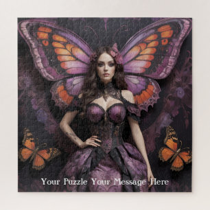 Gothic Butterfly Empress Mauve Splendor