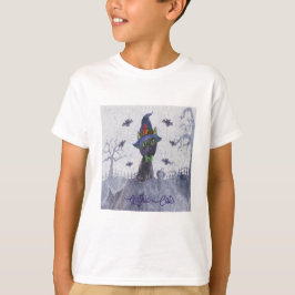 Gothic Cats Themes Design für Kinder T-Shirt