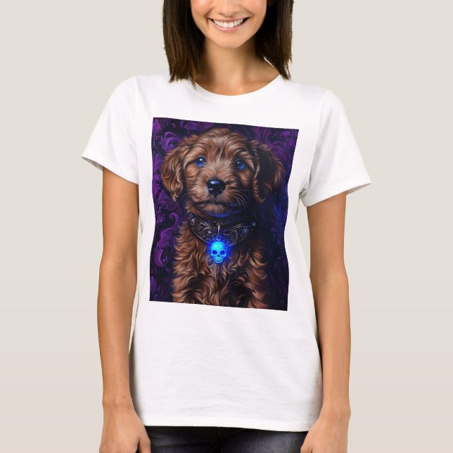 Gothic Cavoodle T-Shirt (Vorderseite)