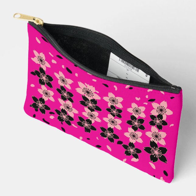Gothic Cherry Blossom Zubehörtasche (Offen)