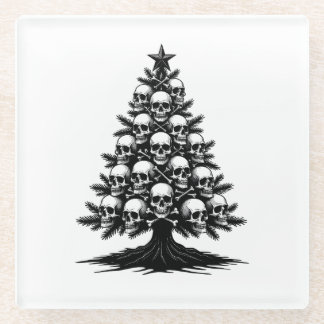 Gothic Christmas Tree II Glasuntersetzer