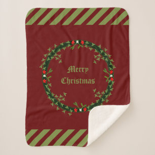 Gothic Christmas Wreath Custom Sherpadecke