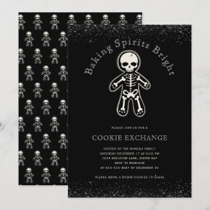 Gothic Cookie Exchange Einladung