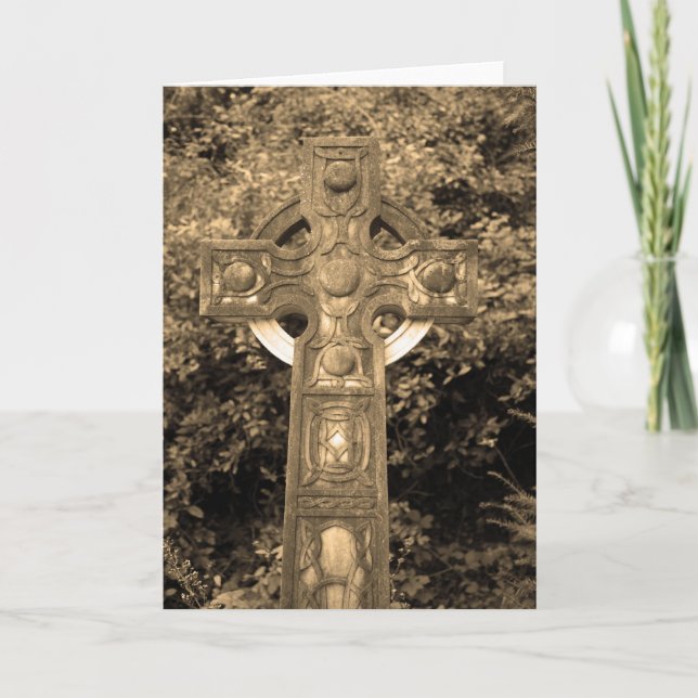 Gothic Cross Karte (Vorderseite)