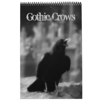 Gothic Crows Kalender