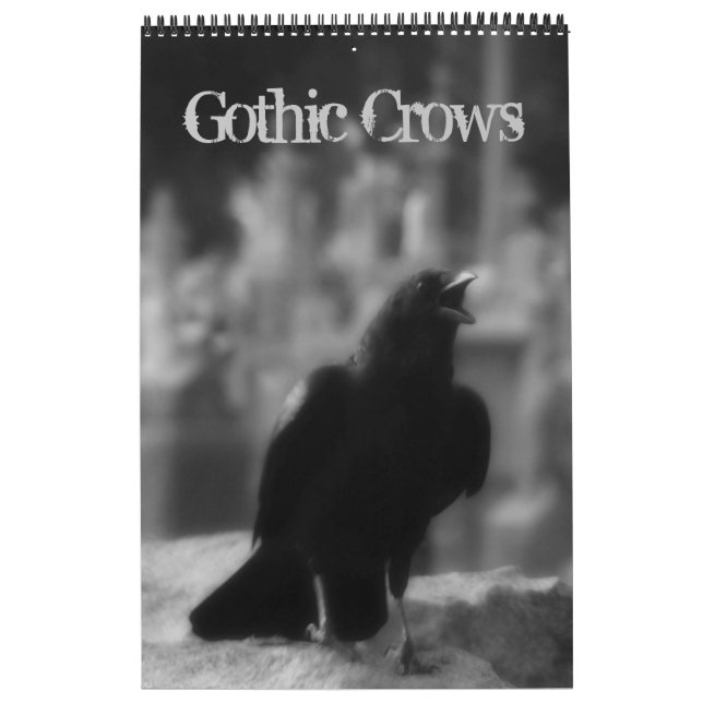 Gothic Crows Kalender (Titelbild)