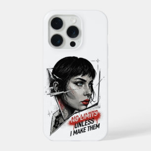Gothic Dark Fantasy Anime Mädchen Illustration iPh iPhone 15 Pro Hülle