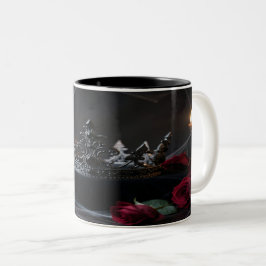 Gothic Dark Fantasy Kronen-Tasse Zweifarbige Tasse
