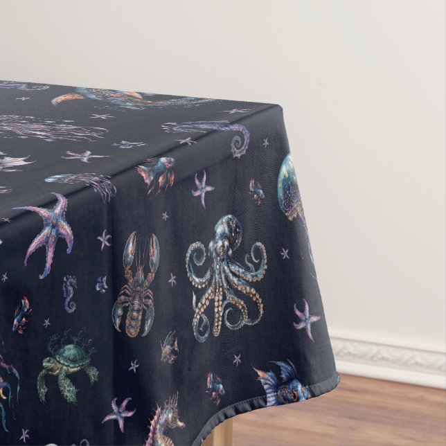 Gothic Dark Underwater World Tischdecke (Beispiel)