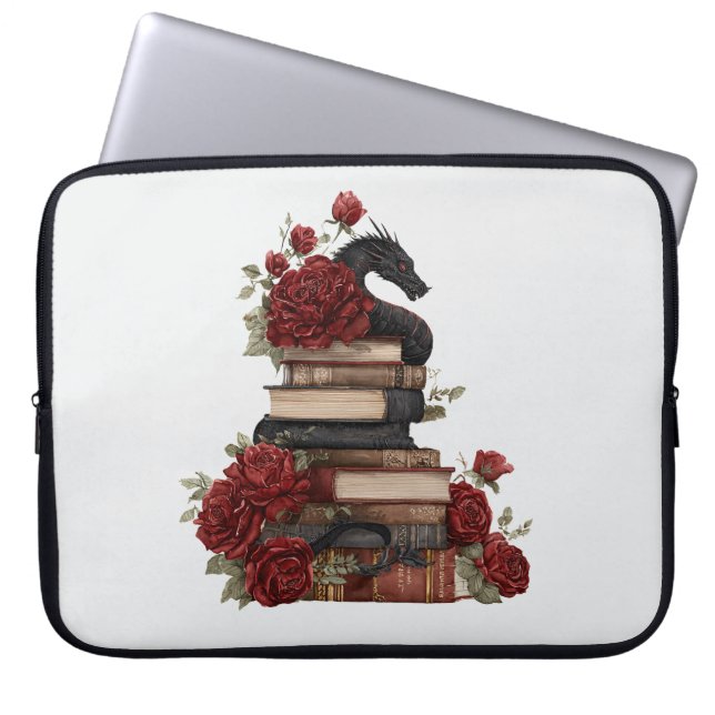 Gothic Dragon Laptop Bag Laptopschutzhülle (Vorderseite)