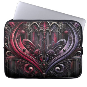 Gothic Electronics Sleeve mit Kathedrale Design