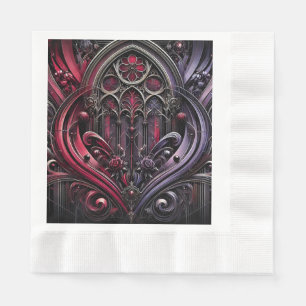 Gothic Elegance Paper Napkins Serviette