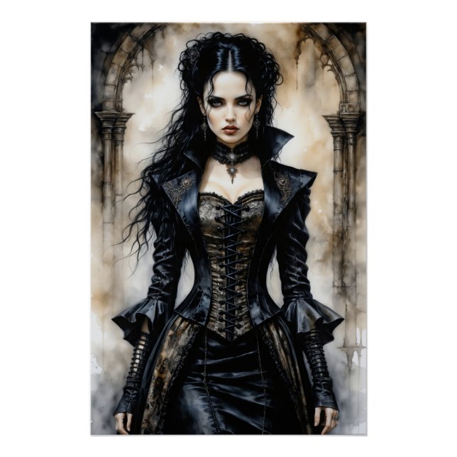 Gothic Elegance Poster (Vorderseite)