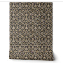 Gothic Elegance Skull Damask