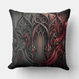 Gothic Elegance Table Zelt Sign Kissen