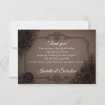 Gothic Eleganz Hochzeit 